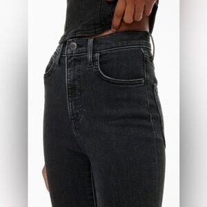 Denim Forum High Rise Black Jeans